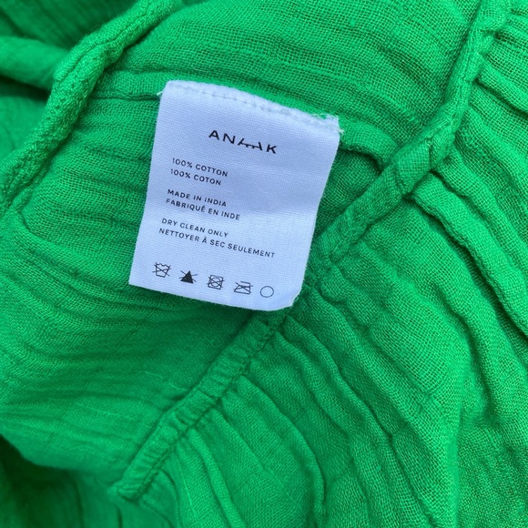 Anaak cotton gauze ruffle dress - Picture 5 of 8